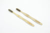 Bamboo Toothbrush With Charcoal Bristles - Soft Bristles, BPA and Phthalates Free