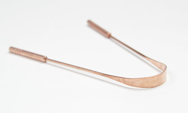 Copper Tooth Scraper Pure Copper Tongue Scraper – Better Breath & Oral Health