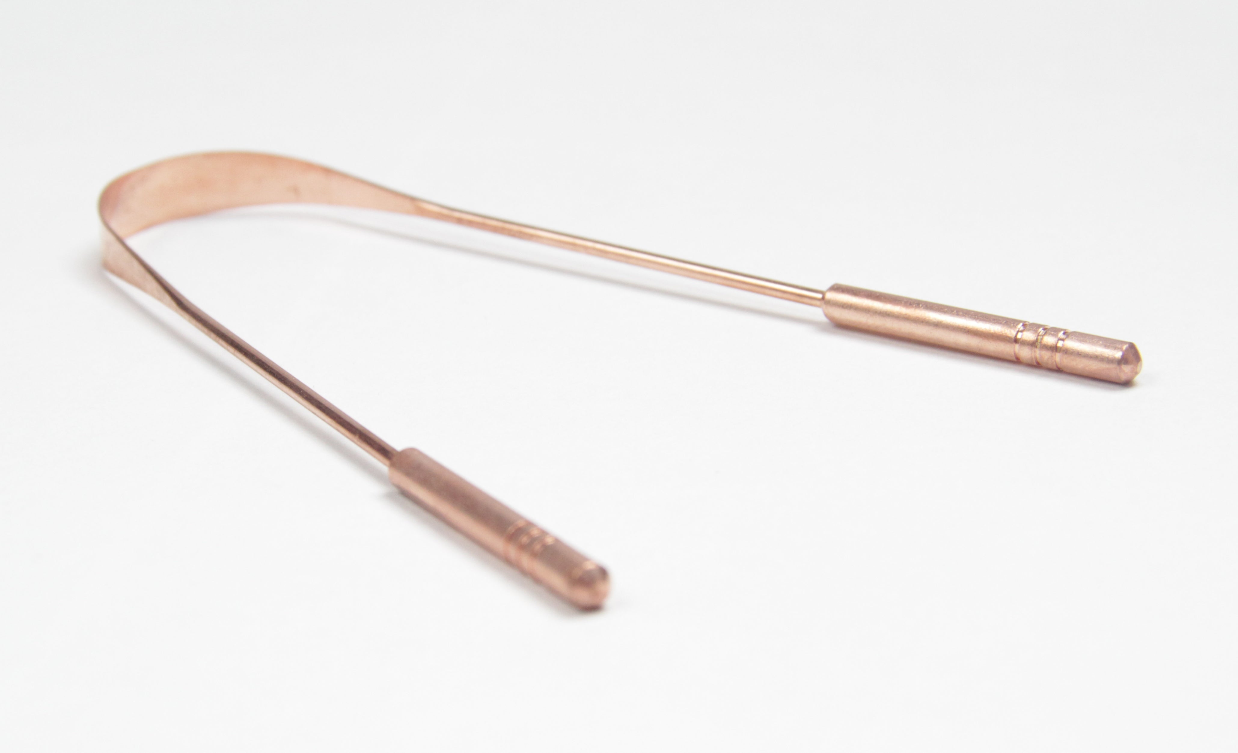 Pure Copper Tongue Scraper - 100% Pure Copper Tongue Cleaner