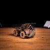 Quarry Transporter Mining Truck model from a side angle highlighting the truck body
