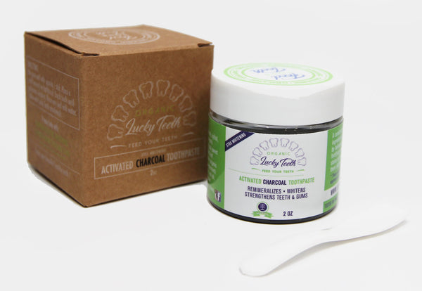 Extra Whitening Organic Charcoal Toothpaste 2oz