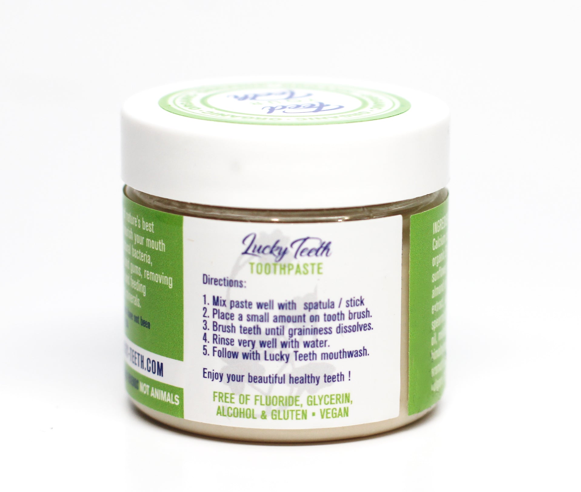Lucky Teeth remineralizing toothpaste for the whole family — kids and adults