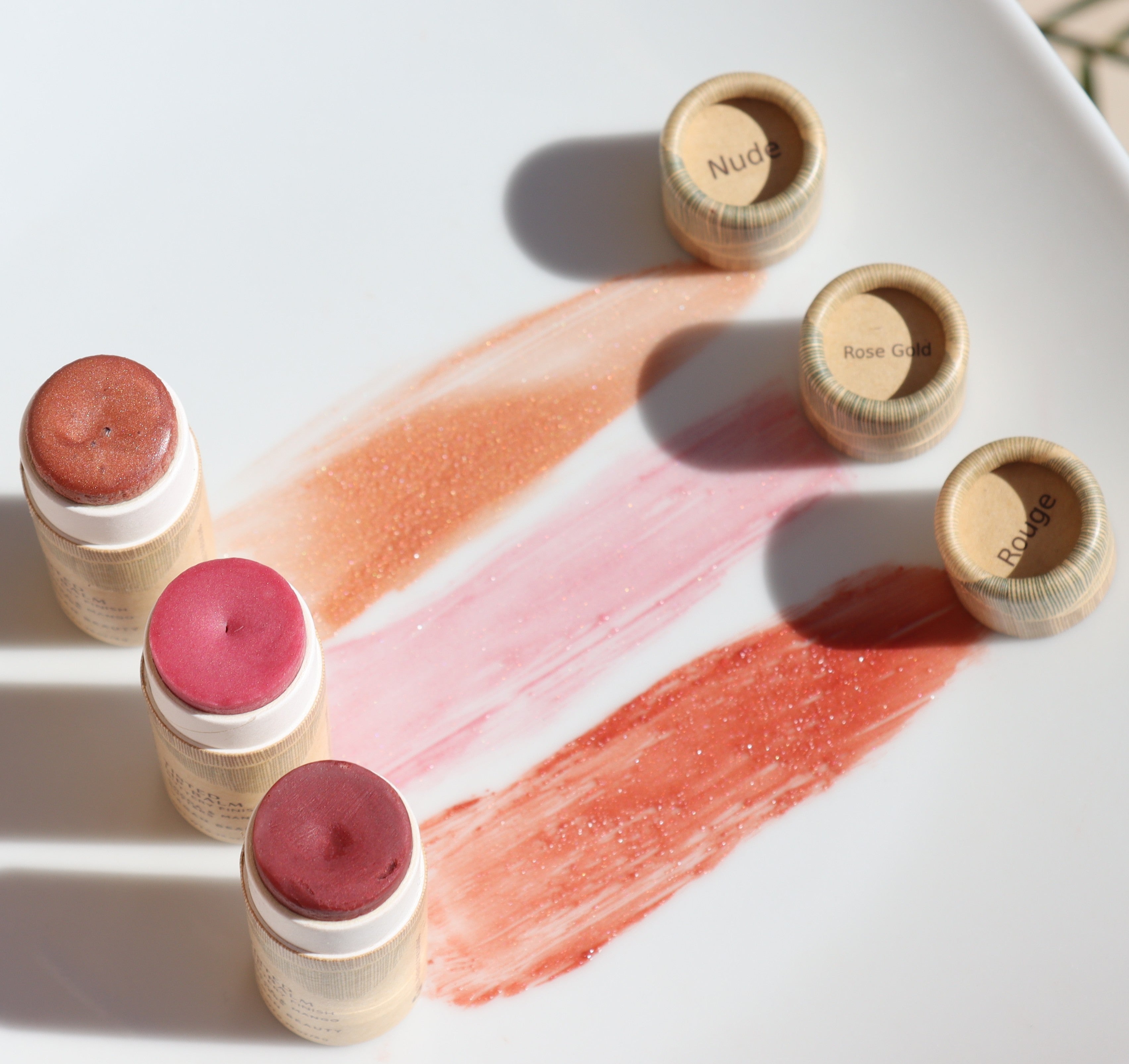Hydrating Tinted Vegan Lip Balms
