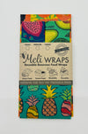 Beeswax Wrap Variety Pack in Fruit Print, set of 4 reusable food wraps