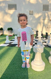 Recycled Cotton Pink Ice Pop Kid T-Shirt