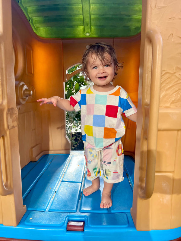 Recycled Cotton Beach Baby Short