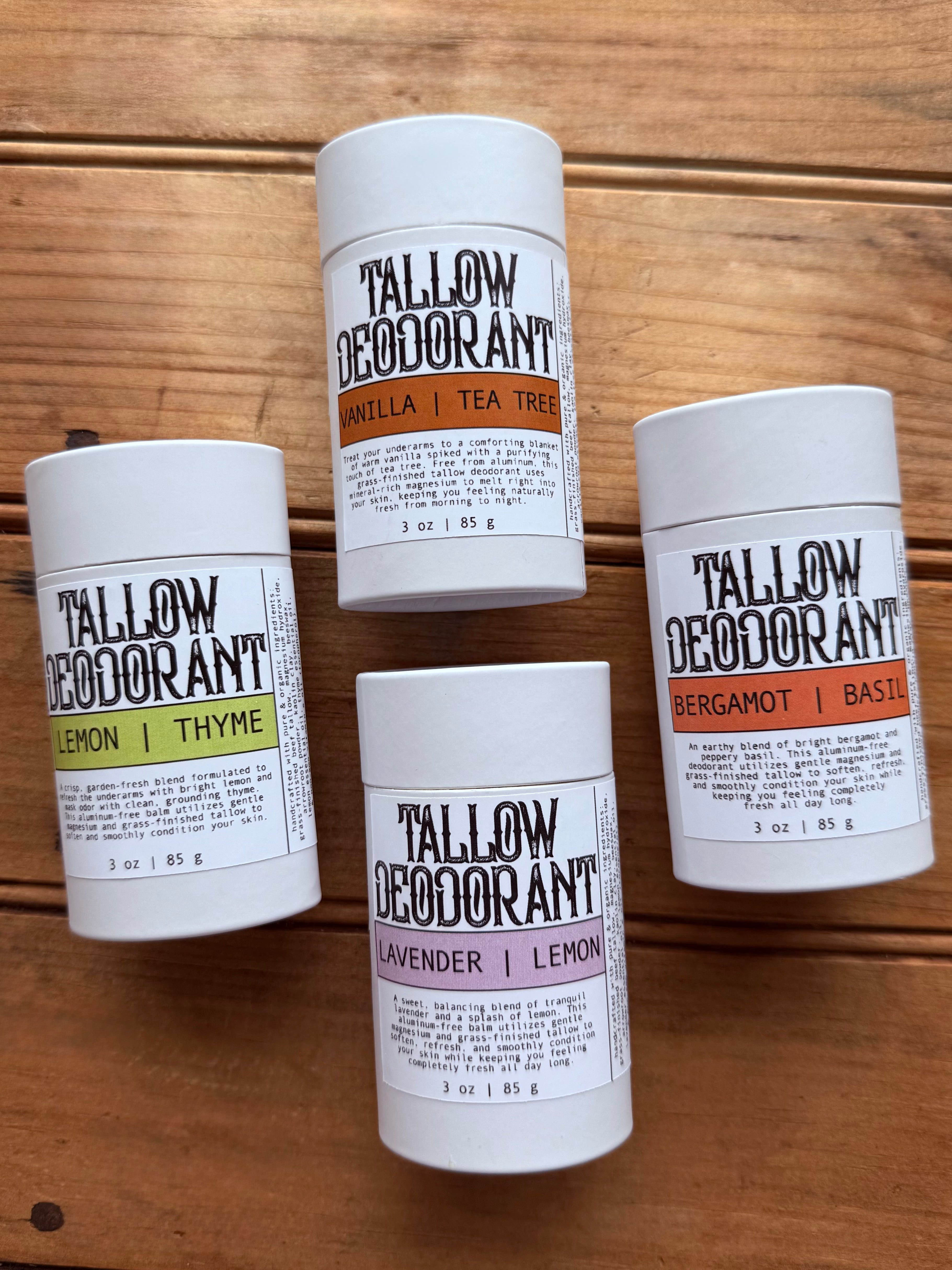 Tallow Deodorant – Natural, Aluminum-Free & Nontoxic | Apotheke DuJardin