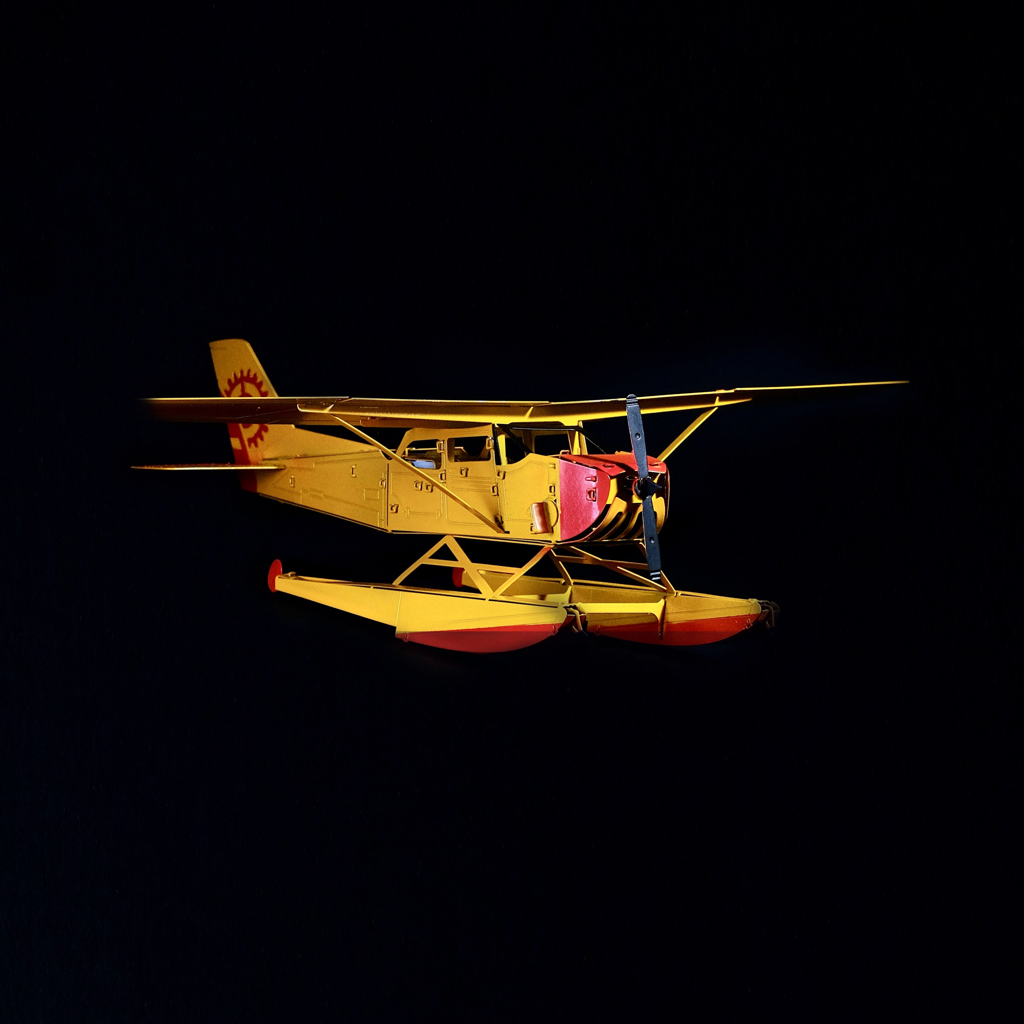 BREEZE DRIFTER CESSNA Seaplane Mechanical Model Kit