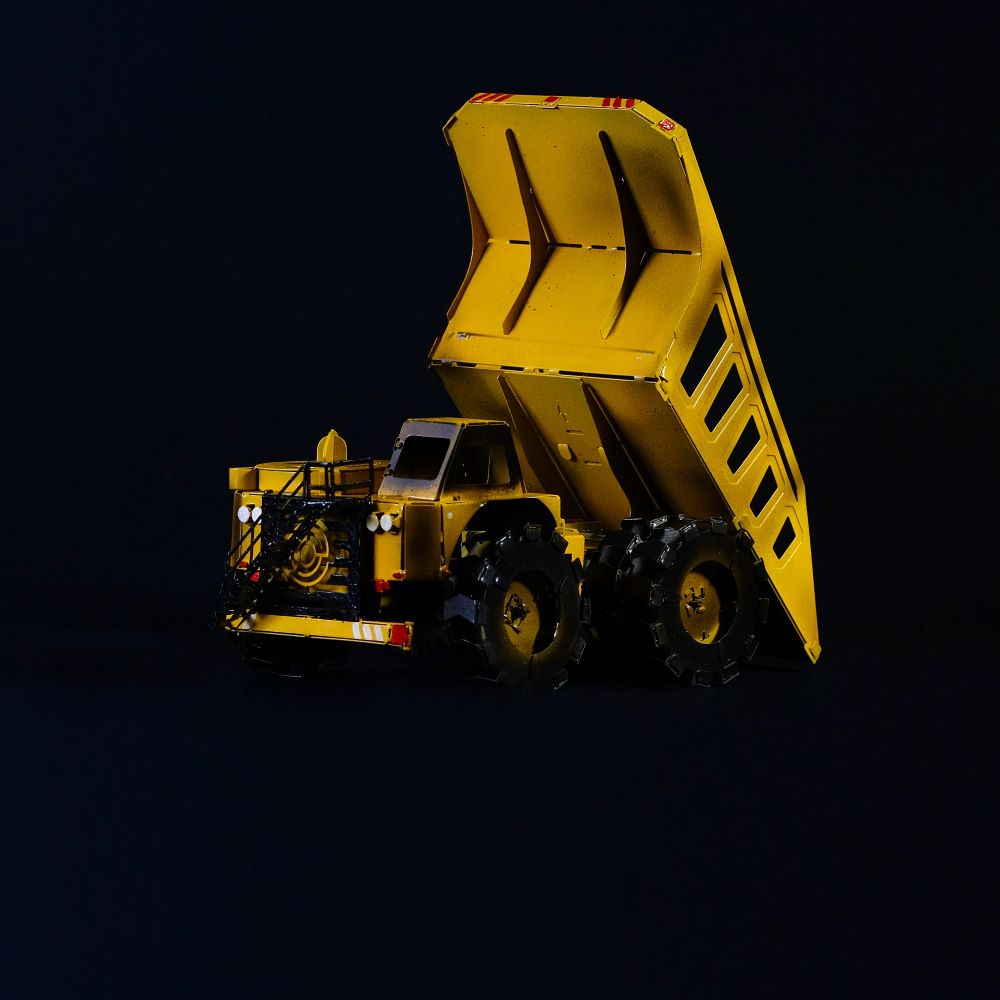 Quarry Transporter Mining Truck Mechanical Model Kit