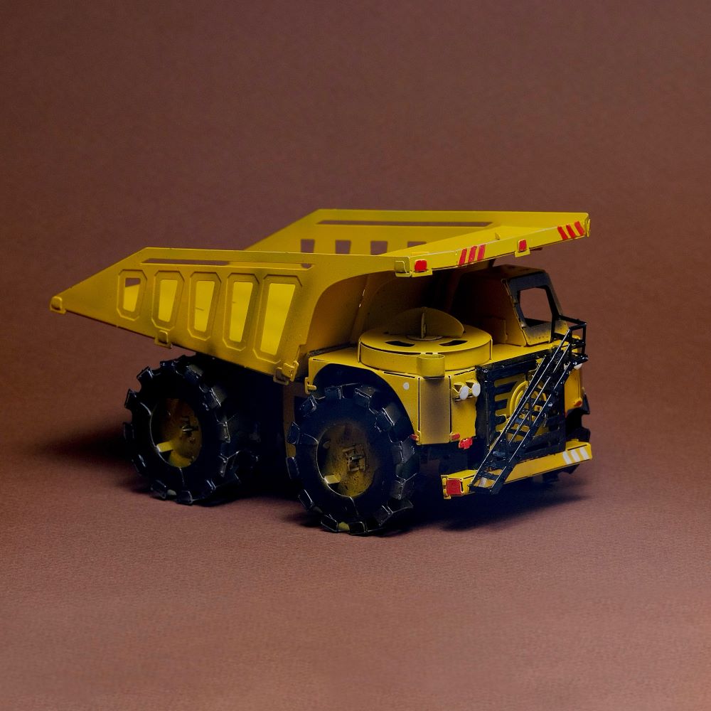 Quarry Transporter Mining Truck Mechanical Model Kit