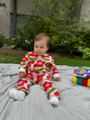 Mon Coeur eco-friendly flower print baby sweatshirt – sustainably made in Portugal