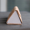 Close-up of soft cork exterior texture on Joycoast folding sunglasses case
