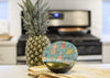 Meli Wraps beeswax food wrap in Pineapple Print covering food