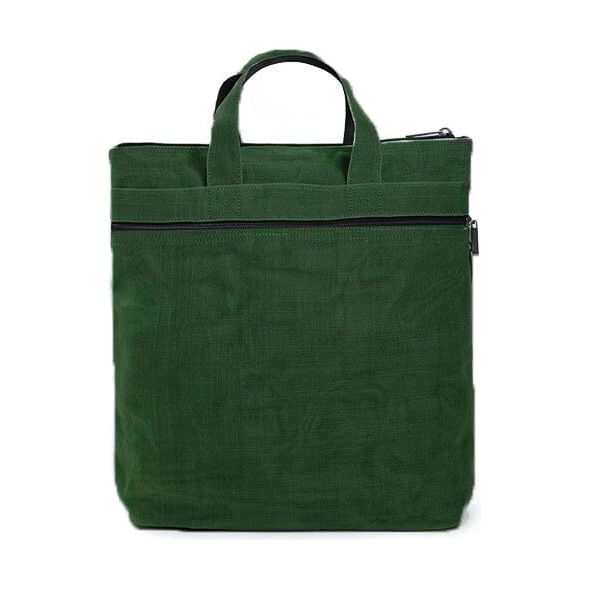 HHPLIFT Impulse Backpack in hunter green with hidden side compartment and zip pockets
