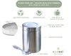Ecozoi food jar with vacuum insulation, spork, and lunch bag on a white background