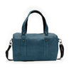 HHPLIFT Carry Handbag in Lake Blue colour, handmade everyday bag made from reclaimed industrial net