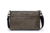 HHPLIFT Plus Crossbody bag in bronze made from repurposed industrial net with rivet details