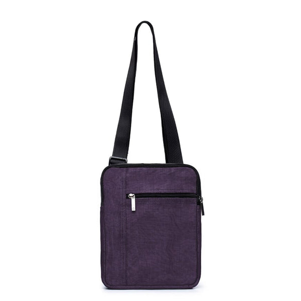 HHPLIFT Prop Crossbody Bag in dusk tone crafted from reclaimed industrial net