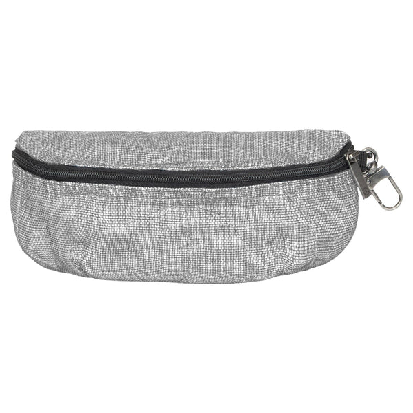 HHPLIFT Wink Eyeglass Case in grey made from repurposed and recycled materials