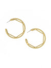 Inside Hex Hoops – Ethical Geometric Hoop Earrings by Fair Anita