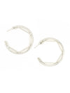 Inside Hex Hoops – Ethical Geometric Hoop Earrings by Fair Anita