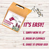 Crimson Clover Eco-Friendly Seeding Kit