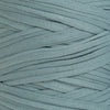 Close-up of Jade recycled cotton fabric yarn showing texture, width and colour detail