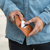 Mini Envelope Wallet - Natural