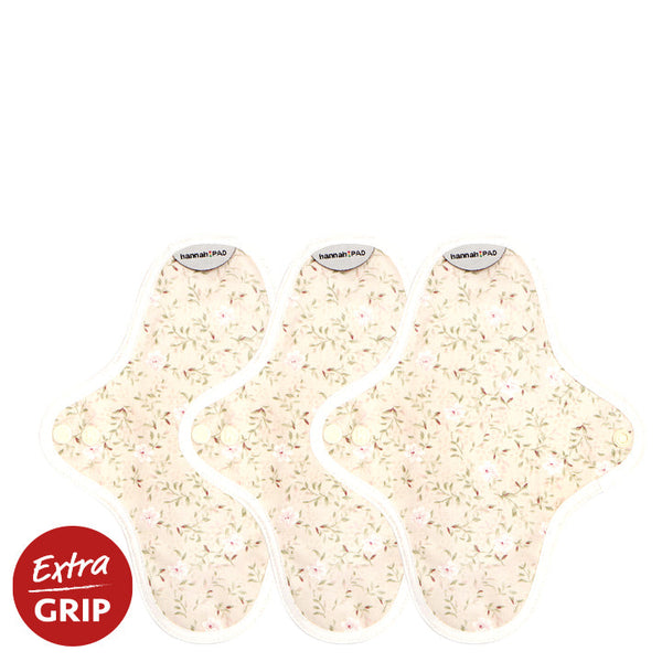 Organic Reusable Pantyliners – 3 Pack | Certified Organic Cotton Cloth Pads