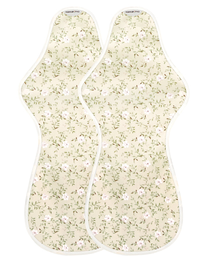 Organic Reusable Overnight Pads – 2 Super Ultra Pads by hannah