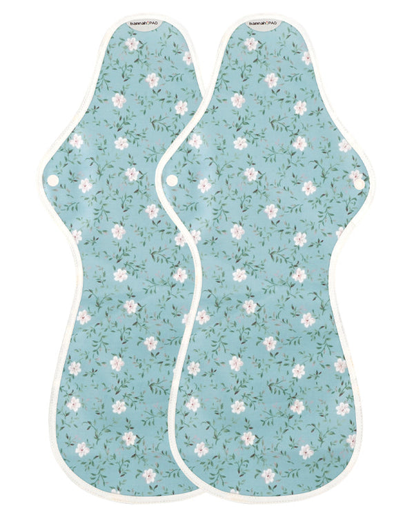 Organic Reusable Overnight Pads – 2 Super Ultra Pads by hannah