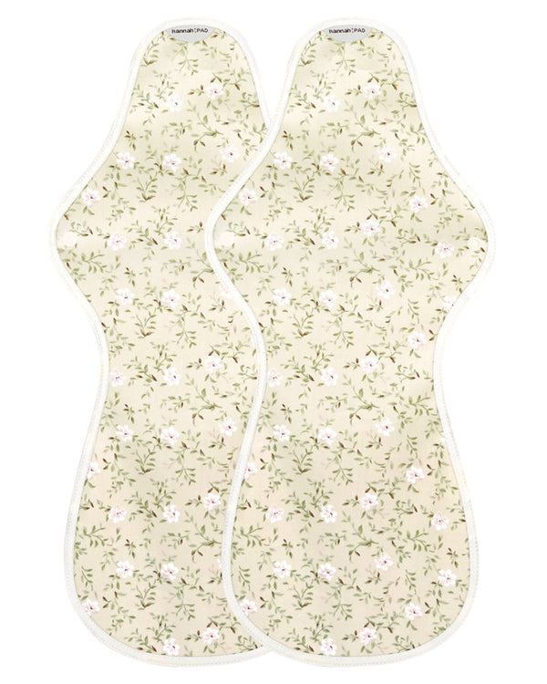 Organic Reusable Overnight Pads – 2 Super Ultra Pads by hannah