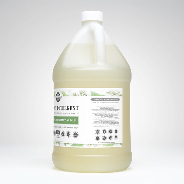 Rosemary & Mint Liquid Laundry Detergent | Natural, Concentrated & Eco-Friendly