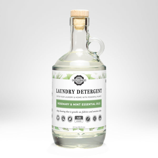 Rosemary & Mint Liquid Laundry Detergent | Natural, Concentrated & Eco-Friendly