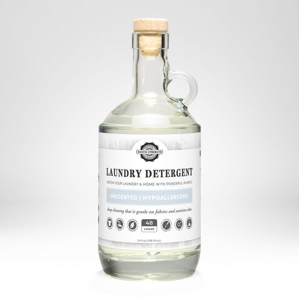 Unscented Liquid Laundry Detergent | Plant-Based & Sensitive Skin Safe