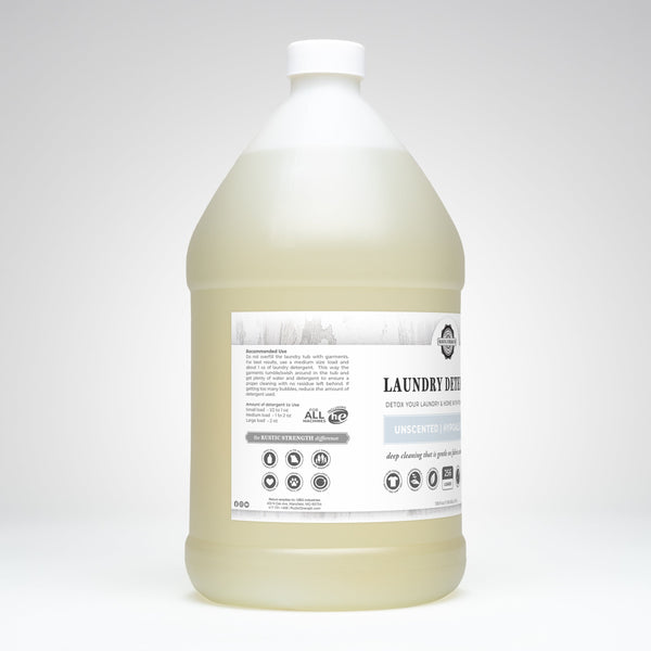 Unscented Liquid Laundry Detergent | Plant-Based & Sensitive Skin Safe