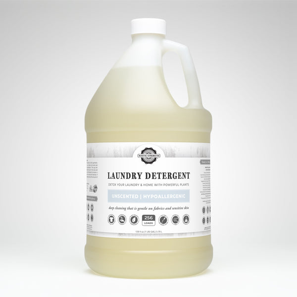 Unscented Liquid Laundry Detergent | Plant-Based & Sensitive Skin Safe
