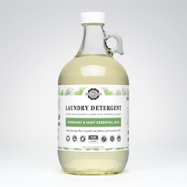 Rosemary & Mint Liquid Laundry Detergent | Natural, Concentrated & Eco-Friendly