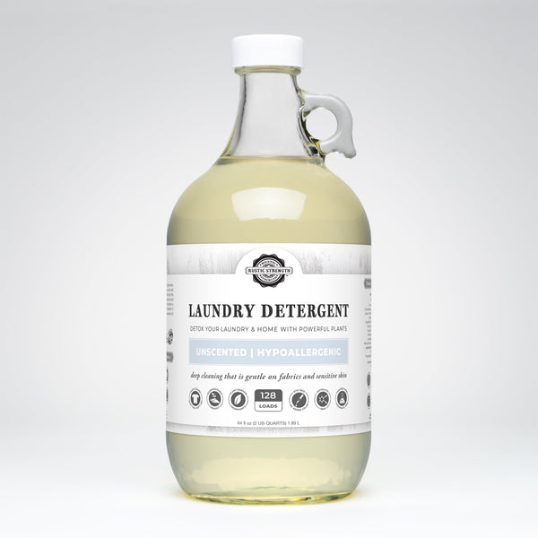 Unscented Liquid Laundry Detergent | Plant-Based & Sensitive Skin Safe