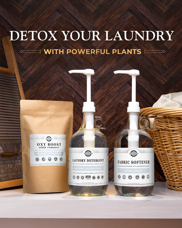 Rosemary & Mint Liquid Laundry Detergent | Natural, Concentrated & Eco-Friendly