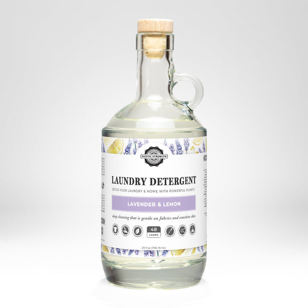 Lavender & Lemon Liquid Laundry Detergent – Natural, Concentrated & Plant-Based