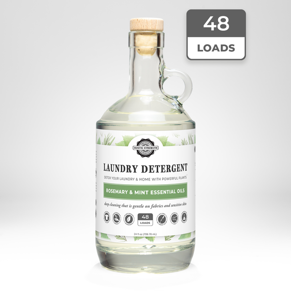 Rosemary & Mint Liquid Laundry Detergent | Natural, Concentrated & Eco-Friendly