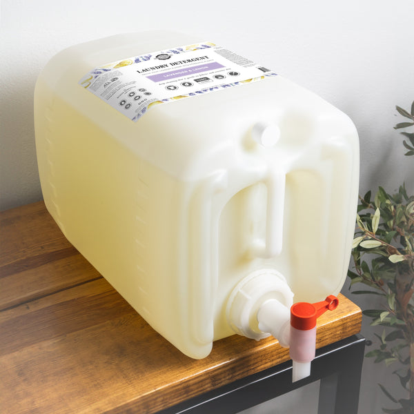 Lavender & Lemon Liquid Laundry Detergent – Natural, Concentrated & Plant-Based