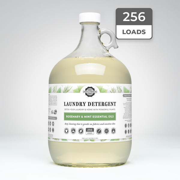 Rosemary & Mint Liquid Laundry Detergent | Natural, Concentrated & Eco-Friendly