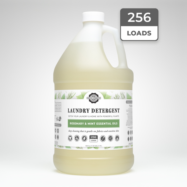 Rosemary & Mint Liquid Laundry Detergent | Natural, Concentrated & Eco-Friendly