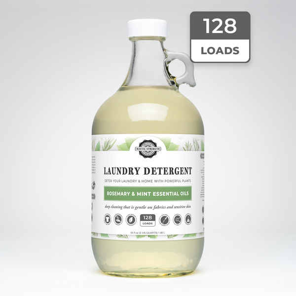 Rosemary & Mint Liquid Laundry Detergent | Natural, Concentrated & Eco-Friendly