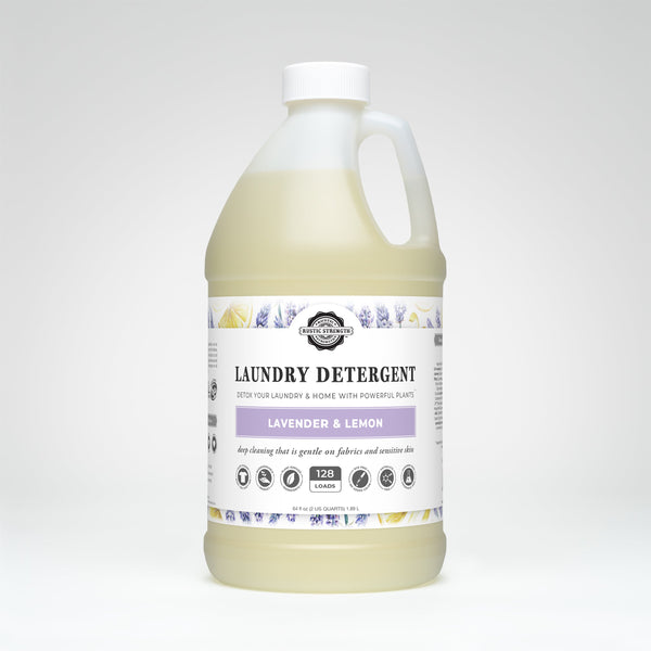 Lavender & Lemon Liquid Laundry Detergent – Natural, Concentrated & Plant-Based