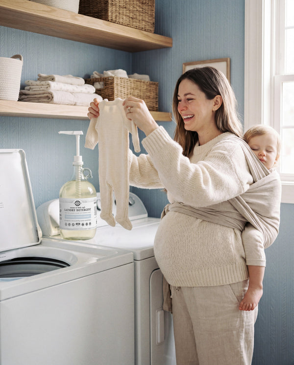 Mama & Baby Safe Hypoallergenic Laundry Detergent | Plant-Based, Unscented