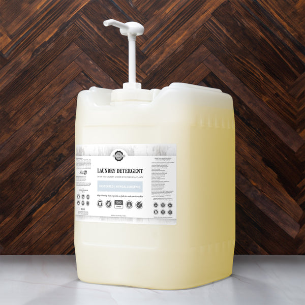 Unscented Liquid Laundry Detergent | Plant-Based & Sensitive Skin Safe