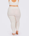 Woman wearing Thunderpants Luna y Sol High Rise Ankle Leggings – back view